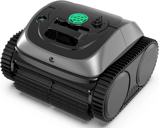 (2025 Upgrade)  Cordless Robotic Pool Vacuum, Robotic Pool Cleaner with Wall Climbing, Upgraded Triple-Motor, 150Mins Runtime for Inground Pools up to 1615 Sq.Ft