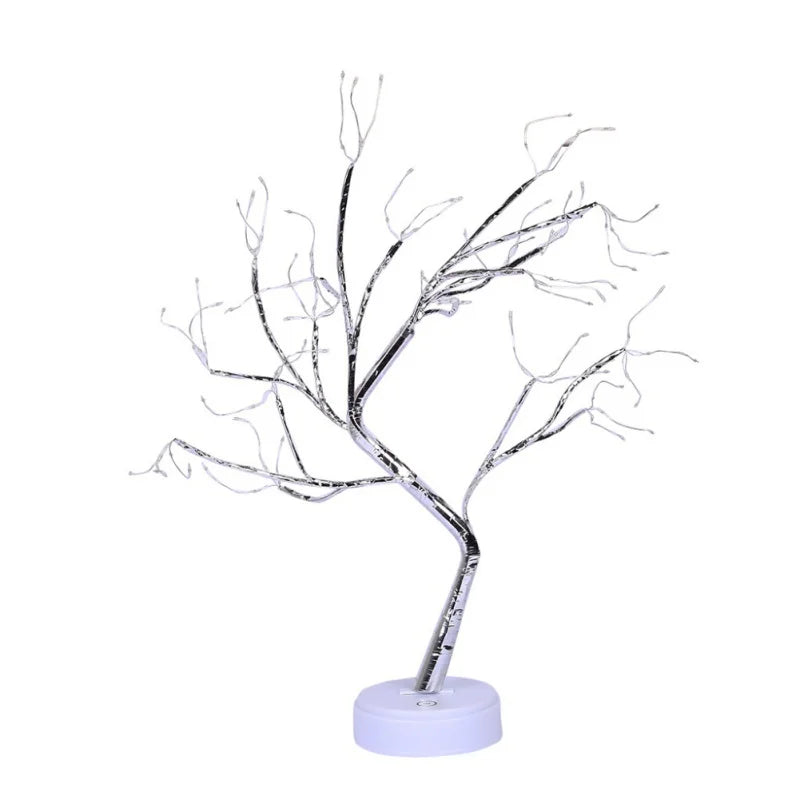 20" Tabletop Bonsai Tree Light with 108 Pearls LED DIY Artificial Light Tree Lamp Decoration for Gift Home Wedding Festival Holiday