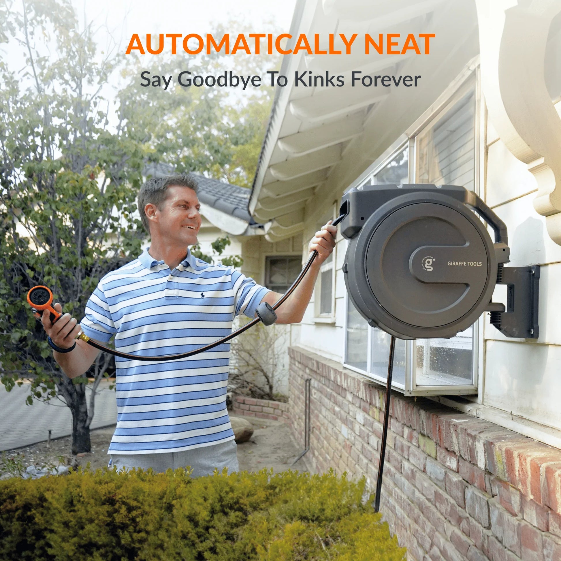 Retractable Garden Hose Reel-Aw Series