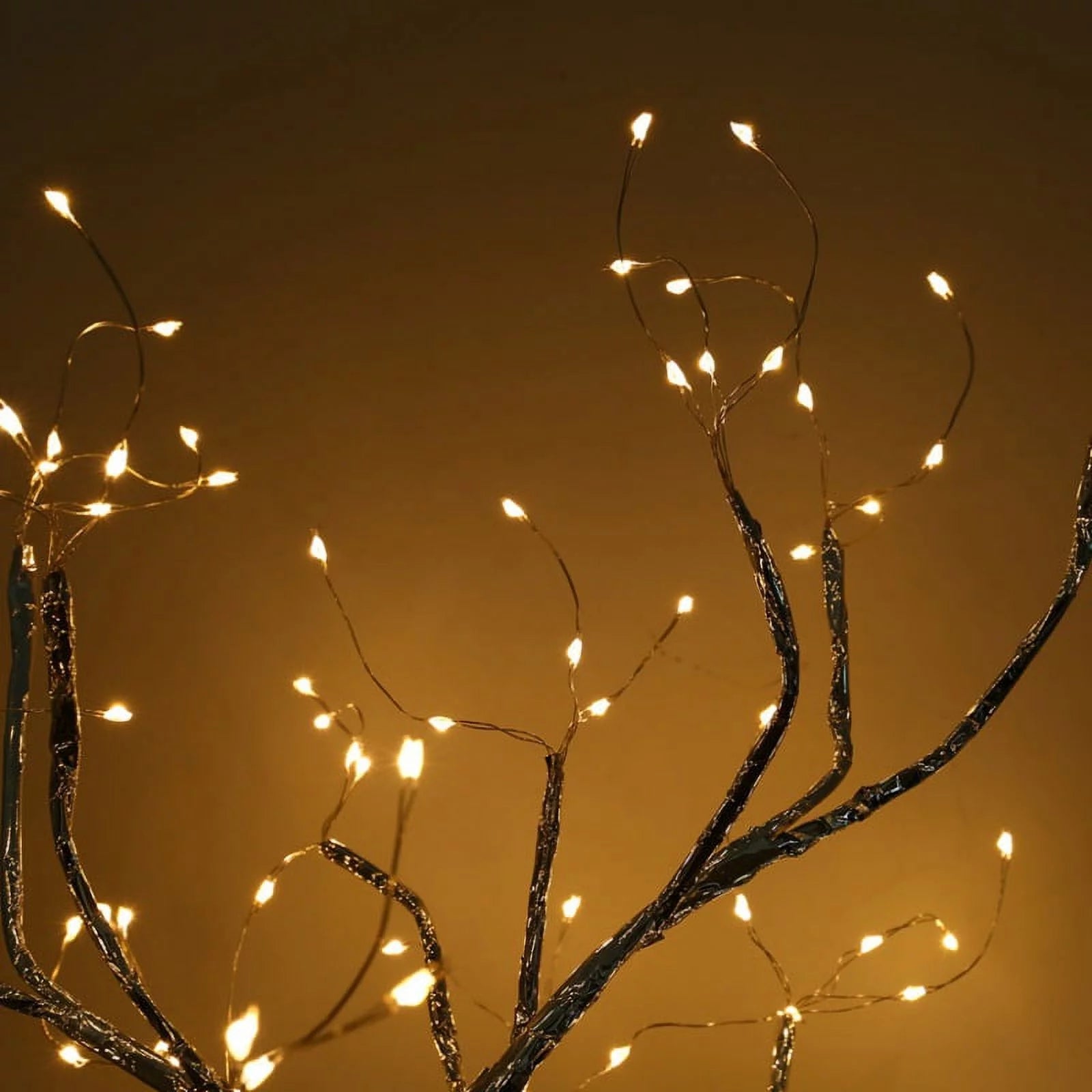 20" Tabletop Bonsai Tree Light with 108 Pearls LED DIY Artificial Light Tree Lamp Decoration for Gift Home Wedding Festival Holiday