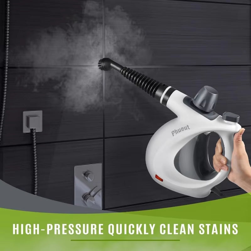 Pressure Handheld Multi Surface Natural Steam Cleaner, Household Multifunctional Steamer for Floor Cleaning