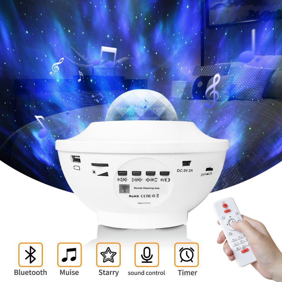 USB Music Player Controller with LED Night Light