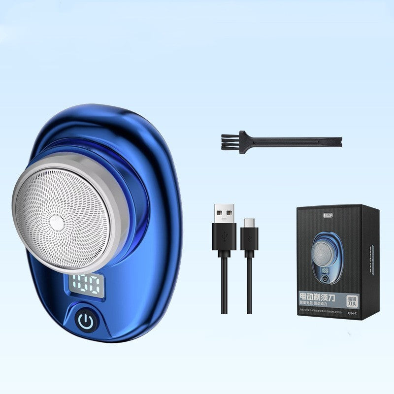 Portable Electric Digital Waterproof Travel Shaver