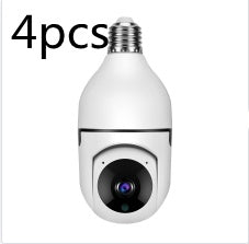 WiFi 1080P Zoom Camera Bulb with 4X Zoom for Home