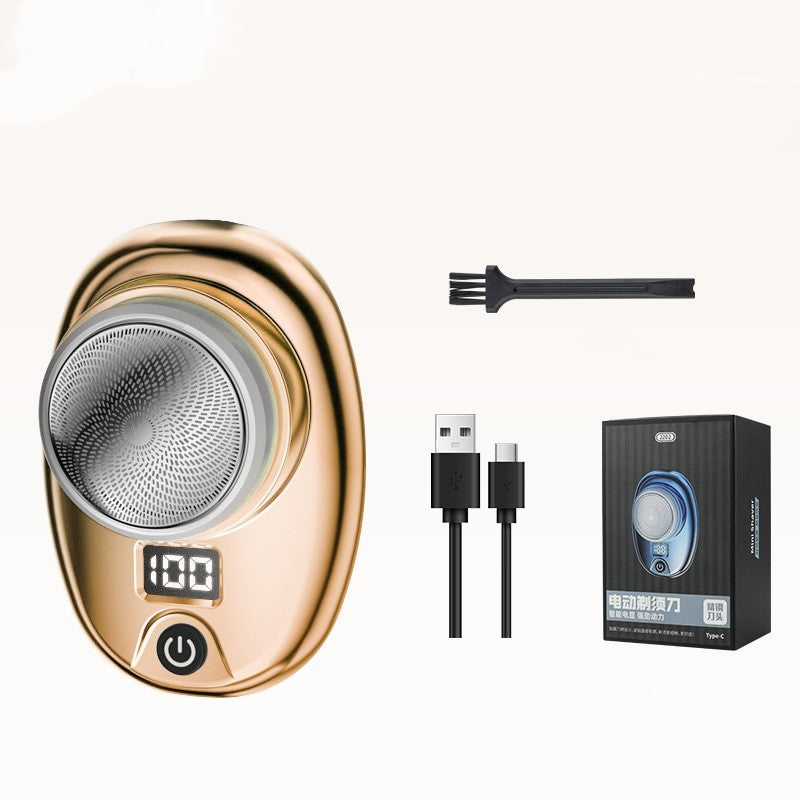 Portable Electric Digital Waterproof Travel Shaver