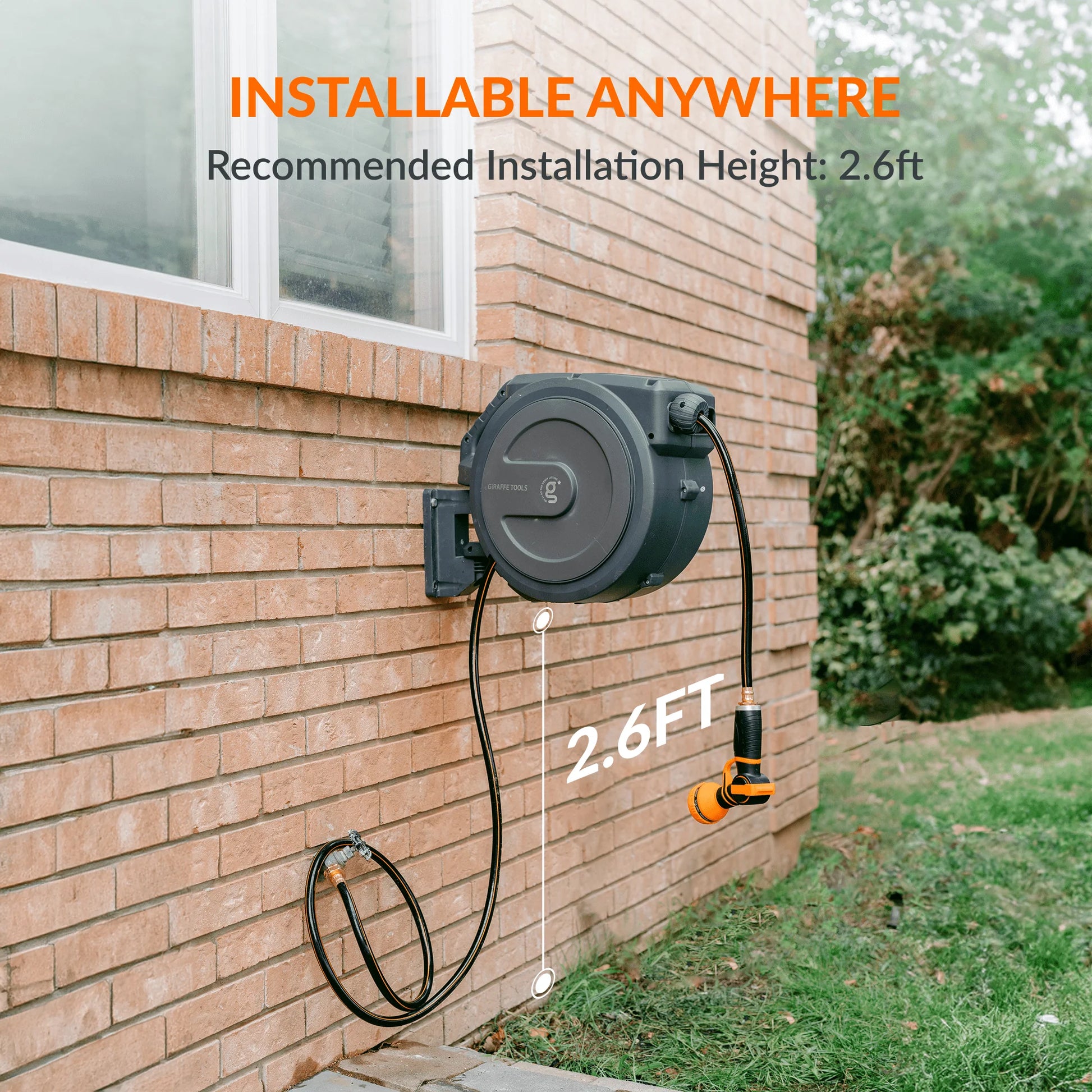 Retractable Garden Hose Reel-Aw Series