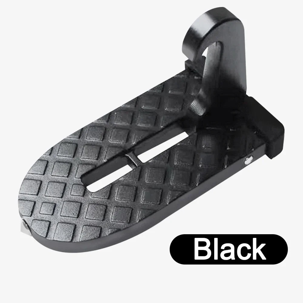 Folding Door Step Roof Rack with Safety Hammer