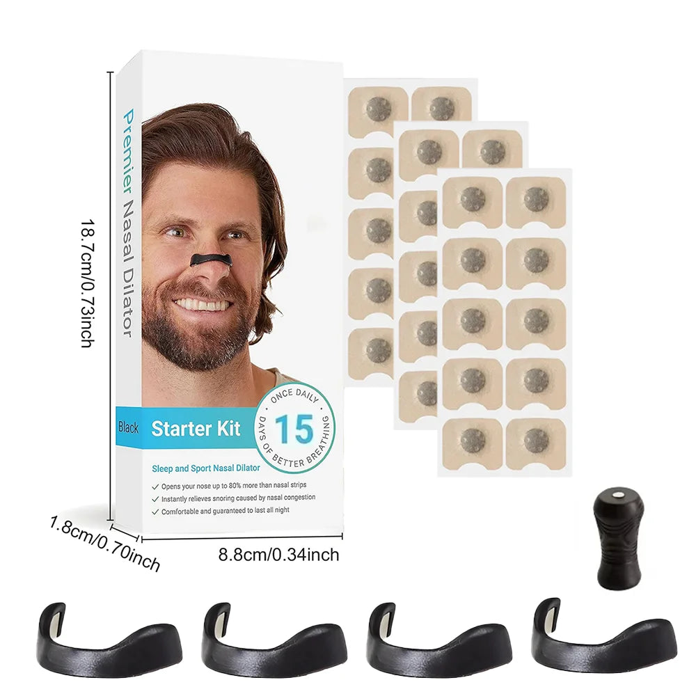 Skin-Safe Nasal Strips – Intake Breathing Starter Kit