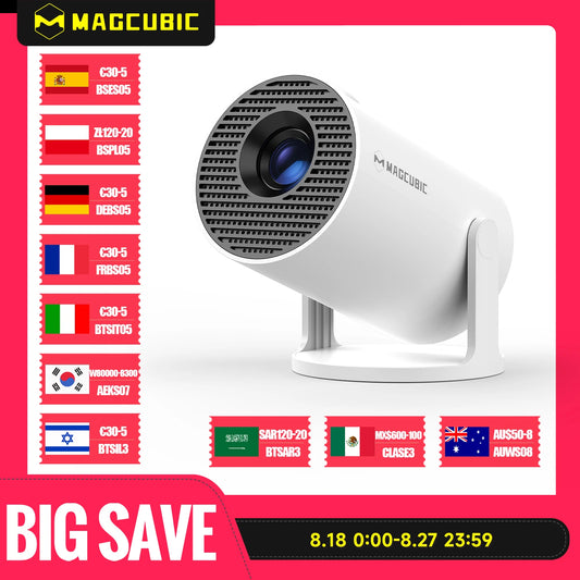 HY300 Pro 4K Home Cinema Outdoor Projetor