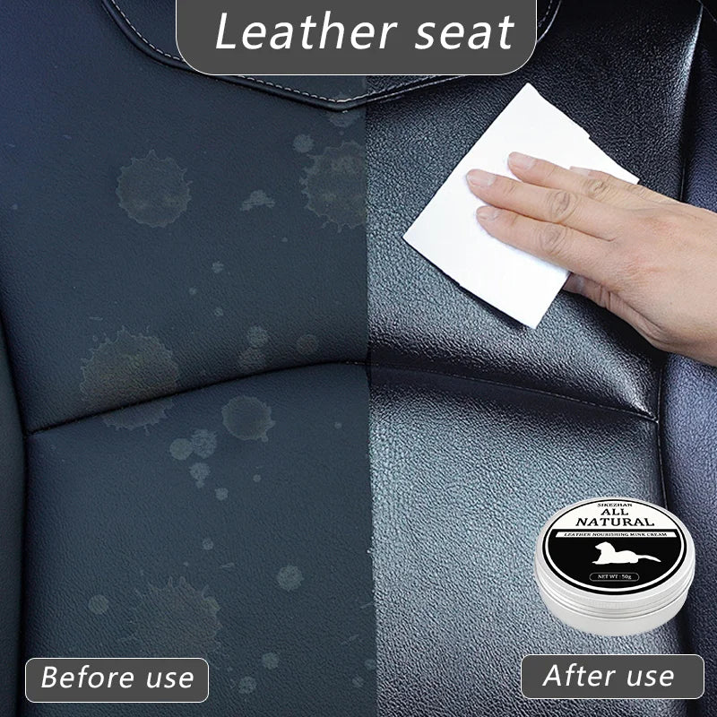Car Leather Seat Cleaning Cream