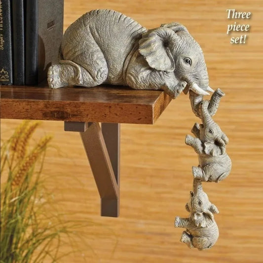 Adorable 3-Piece Elephant Hug Baby Doll Set