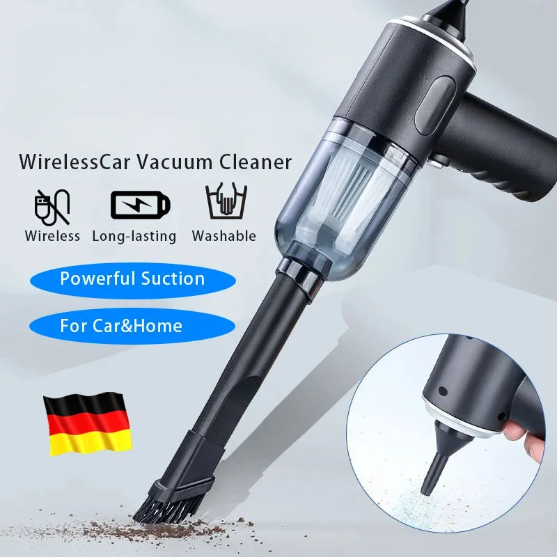 9000Pa USB Charging Wireless Car Vacuum Cleaner