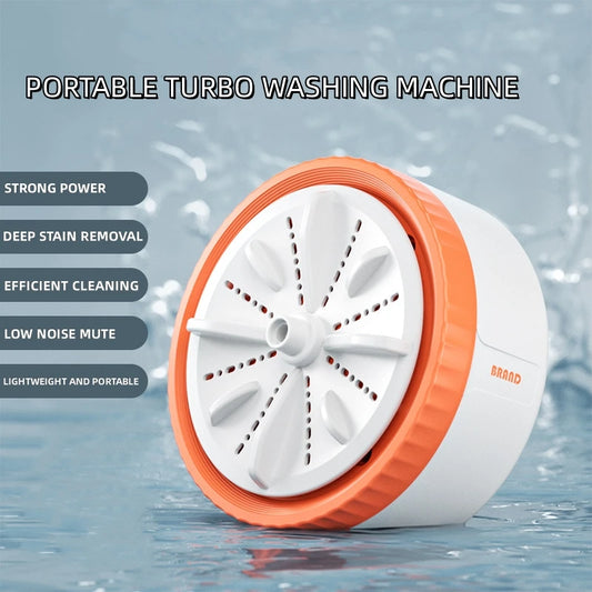 3-Gear Mini Ultrasonic Washing Machine