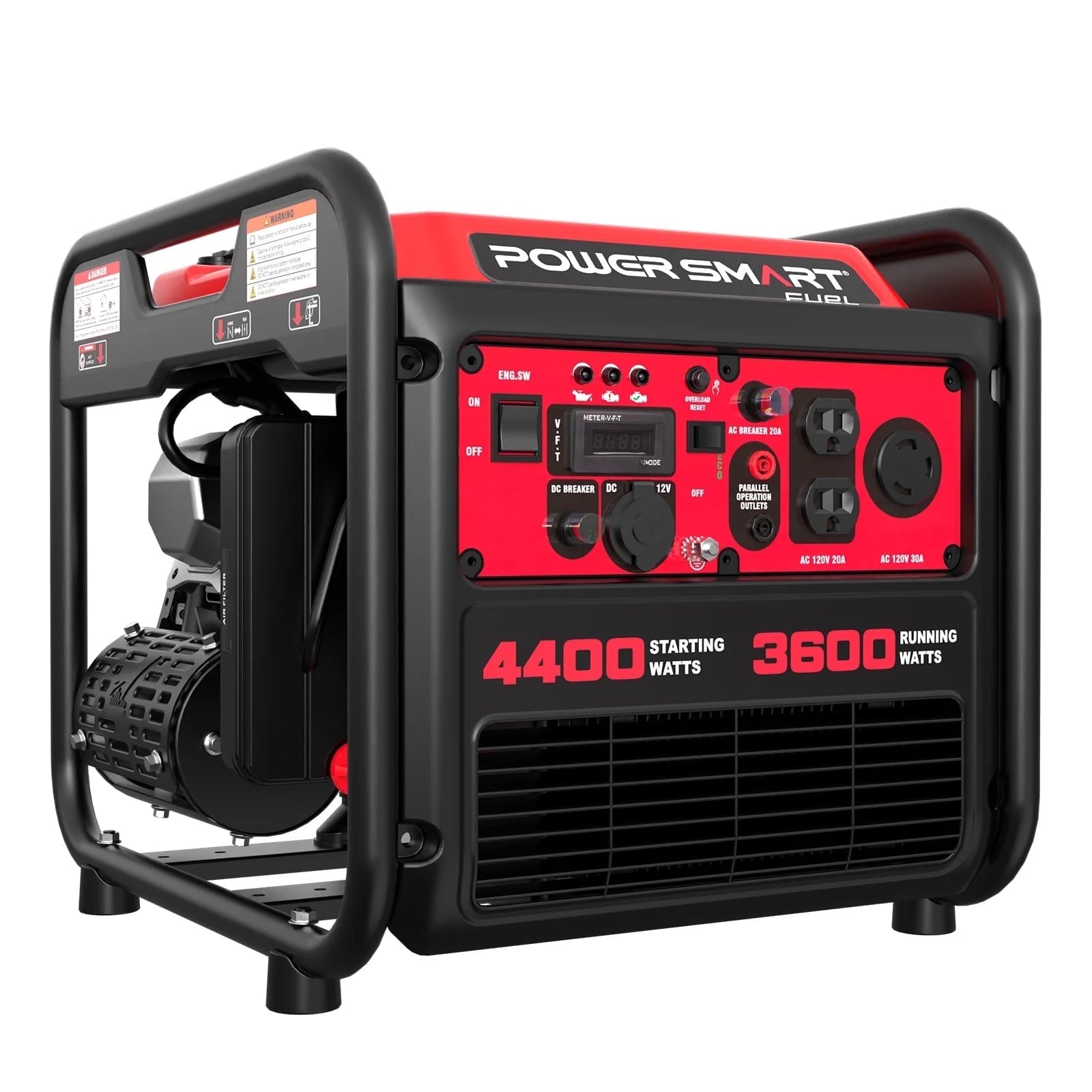 4400-Watt Gas Powered Inverter Generator for Outdoor and Home Use, EPA Compliant
