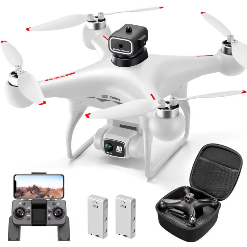 Drone S116 4K Hd Dual Camera Wifi Fpv Optical Flow Positioning Obstacle Avoidance Brushless Rc Quadcopter Drone Professionnel