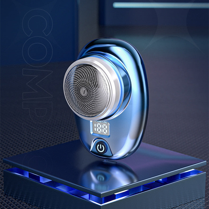 Portable Electric Digital Waterproof Travel Shaver