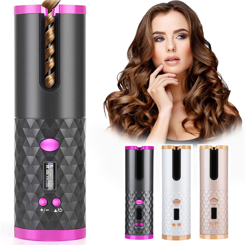 Portable Automatic Rechargeable Hair Curler For Women