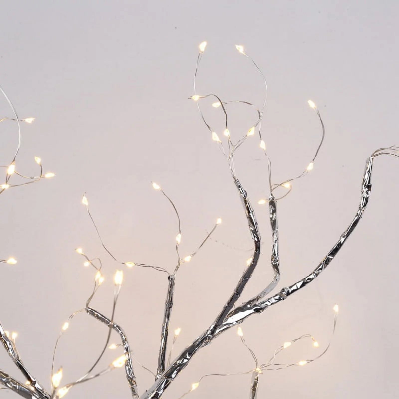 20" Tabletop Bonsai Tree Light with 108 Pearls LED DIY Artificial Light Tree Lamp Decoration for Gift Home Wedding Festival Holiday