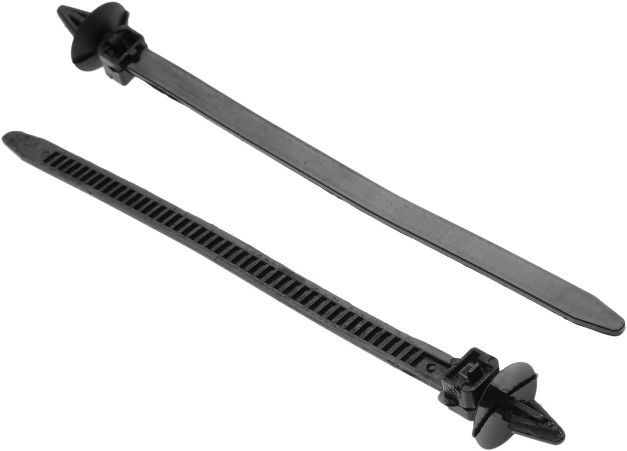 Nylon Cable Tie, 30PCS 5.51Inch Black Cable Zip Ties, Self-Locking Plastic Tie Wrap for Organizing Home Office Data Centers Garage Workshop