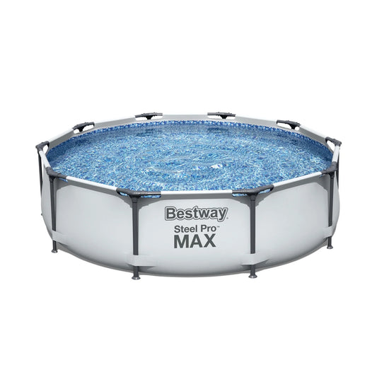 Steel Pro MAX 10' X 30" above Ground Pool Set Round