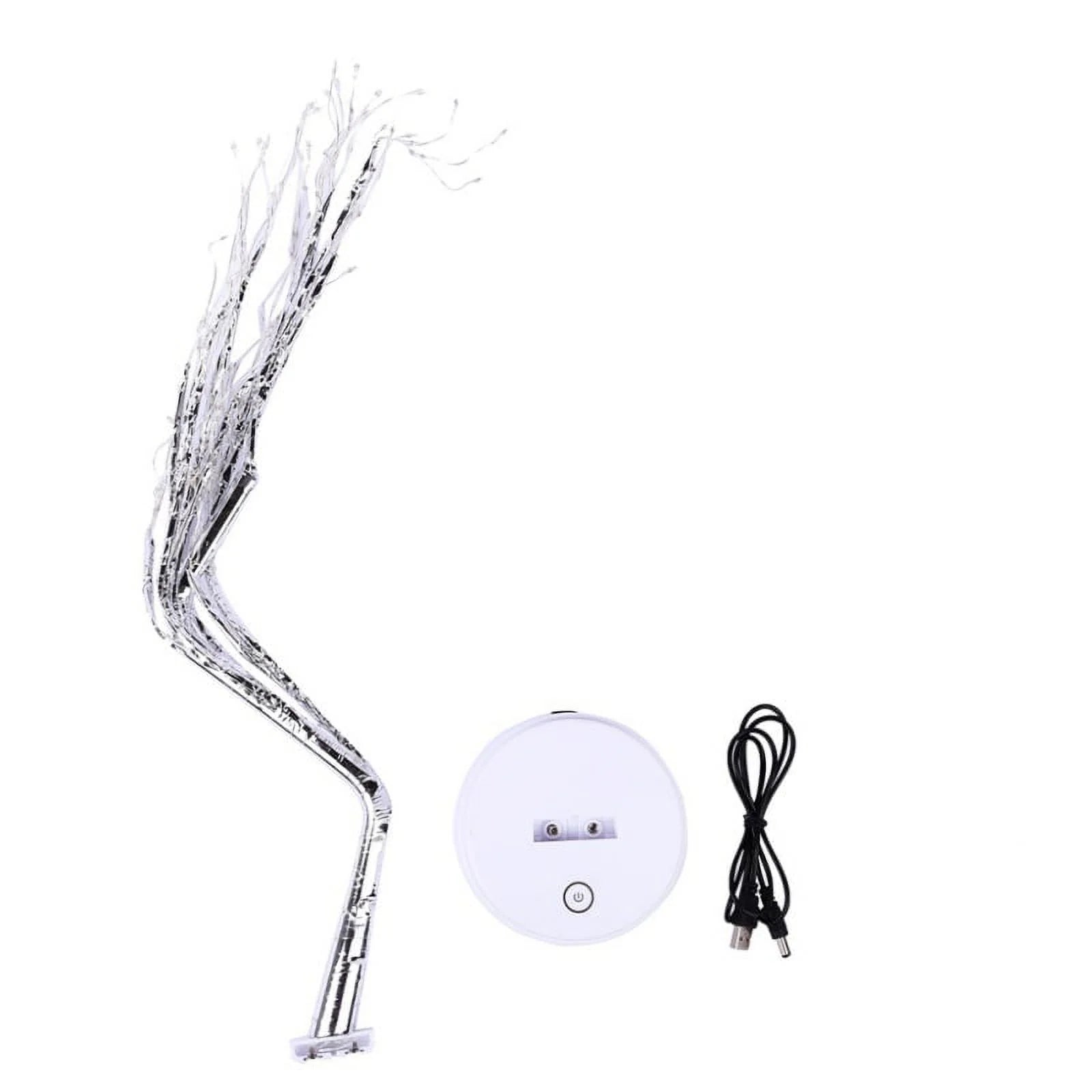 20" Tabletop Bonsai Tree Light with 108 Pearls LED DIY Artificial Light Tree Lamp Decoration for Gift Home Wedding Festival Holiday